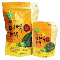 [대국식품 본사직송] 자연미각 미역튀각 60g 250g, 미역튀각 5봉
