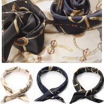 이럭셔리클럽 M05-헬레나-미니사각-쁘띠 실크스카프