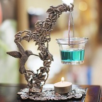 아로마램프 넝쿨새 + 아로마 향초(10개) + 아로마 오일, 단품