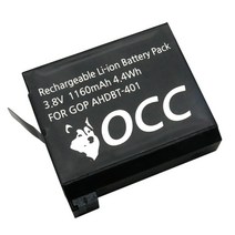 OCC액션캠 OCC 고프로액션캠고프로4 호환 배터리, 1개