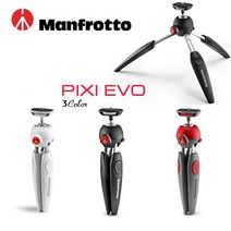 맨프로토 PIXI EVO 미니삼각대, 블랙