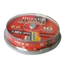 Maxell DVD-R공테이프 10P 케이크통 4.7GB, Maxell DVD-R