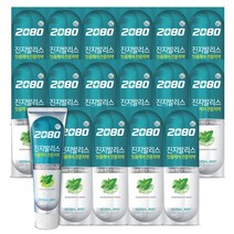 2080 진지발리스 허벌민트 치약, 120g, 16개