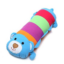 이투라이프 곰돌이 인형베개, 블루