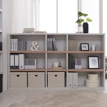 리바트 뉴프렌즈 3단 2000 책장 (화이트콤비 화이트), 화이트(EJSH162773WH)