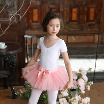 벨라걸스 유아 아동 발레 튜튜 스커트 클래식 숏튜튜 피치 발레복