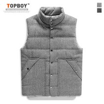 TOPBOY 빅포켓 언발 패딩조끼 (SCC2358PT)