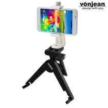 본젠 아이폰 아이패드 거치대 겸용 미니삼각대, KM-821 미니 거치대 삼각대, A-3. VCM-W553G 스마트폰 홀더 - 화이트