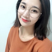 더브릴레 국산 동글이 오버사이즈 안경테 실테(금속테)
