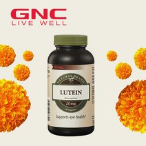 GNC 지엔시 GNC 루틴 Lutein 20mg 루테인, 60정