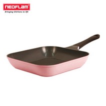네오플램 애니일라사각그릴28cm(핑크), 1개