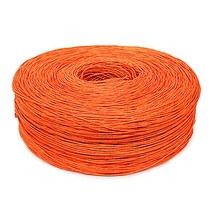 문구조아 칼라지끈 대용량 2kg 종이끈, $FW6_가는지끈-주황, 1개, 1개