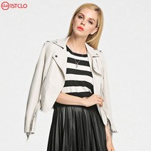 여성 숄더루프 라이더 가죽자켓 CJ09