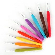 마마니트 칼라실리콘코바늘 코바늘, 4/0, 1개