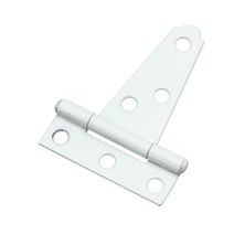 (가구/다용도)유럽형 T경첩 2인치 소 화이트, 1개