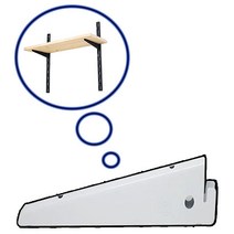찬넬/브라켓, 찬넬브라켓 화이트(특대), 1개, 화이트
