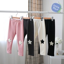 [리틀맘] 스타 밍크털 기모 레깅스 레깅스/스패츠