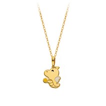 코지쥬얼리 14k 18k 아기용 미아방지 목걸이, 14k 5푼체인 38cm