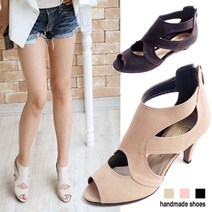 조이아 루니 스트랩 7cm 하이힐 샌들
