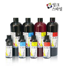 스타일잉크 브라더 프린터 DCP-T300 DCP-T500W DCP-T700W DCP-T800W 무한리필잉크, 1. 4색세트 500ml, 1개