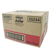 위스카스키튼파우치[참치]85g-24개1박스, 1