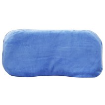 홈아트 메모리폼 짱구 베개커버, 면벨로아(블루)커버