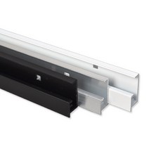 철물바다 와이어액자걸이 레일액자걸이 액자레일, C01)7형레일 1.0M(블랙), 1개