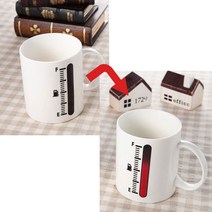 네이처드림 온도에 따라 변하는 매직머그컵, 온도계, 1개