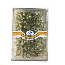쏘잉스타 crown fox 일본 진주 머리핀 진주시침핀 진주핀, 흰색