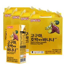 삼육두유 고구마 호박에게 바나나 190ml x 64팩