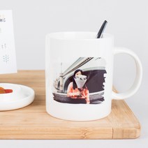 [주문제작] 디어타임 스케치 머그, B타입 (내구색상블루)