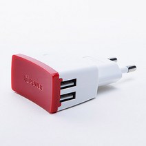 G-POWER USB 2포트 가정용 고속충전기 2A, SRWC05020-04 (화이트)