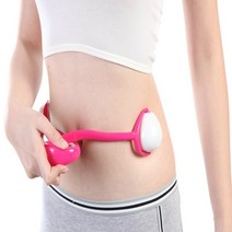 윈프라이스 휴대용 롤러 지압 복부 안마기, 1개