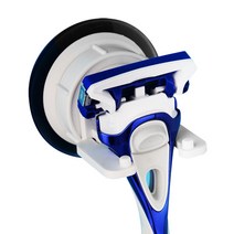 디허브 흡착 화이트 면도기걸이 회전형, 1개