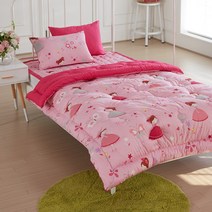 주니어 순면차렵이불세트, 쁘띠걸