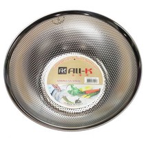 올케이 타공 스텐 원형바구니, 단일