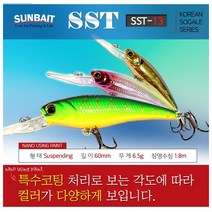 미노우SST-13 6.5g/배스 쏘가리 꺽지, 07