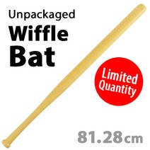 Wiffle 위플 공식 벌크제품(배트 볼 옵션), 레귤러 배트(81.28cm)