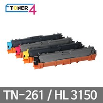 부라더 프린터고장없는 대용량2200매 재생토너 TN-261 265, TN-261BK 검정 토너, 1개