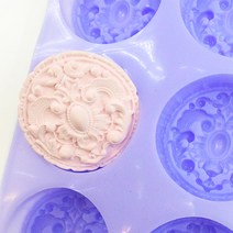 [캔들이케아] 천연 비누 만들기 재료 DIY 모음 비누베이스 / 기타재료, 심포니 6구 몰드