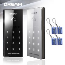 드림 DR-300 카드키4개 디지털도어락 번호키 현관키 열쇠 전자키 도어록, 블랙(번호+카드키4개) / A구역 설치의뢰