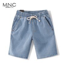 5005 청 밴딩반바지 (MDSP201HS)
