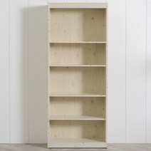 스킬디자인 케빈 5단책장 2x6 책꽂이, 워시