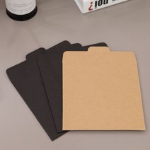 보냄 크라프트 CD 케이스 10P, 블랙