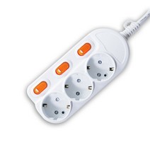 해피세일 국산 개별스위치 멀티탭 3구 1.5 3 5m 콘센트, 개별스위치3구, (MG3A)1.5m