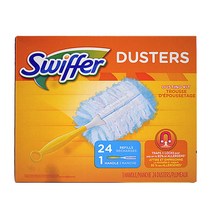 스위퍼 SWIFFER 먼지청소포 핸들 + 청소포24매, 1set
