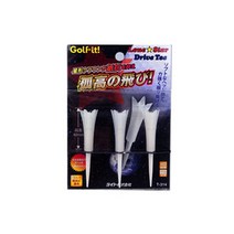 일본정품 론스타 우레탄 골프티 3개 1세트, 화이트, 1개