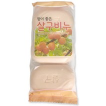 KT무역 3P 미용비누 (살구), 1, 3개입