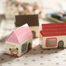 초콜릿상자 Mini하우스(3장비닐타이포함), 1개