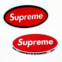 슈프림 엠블럼 Supreme, 블랙레드, 1호